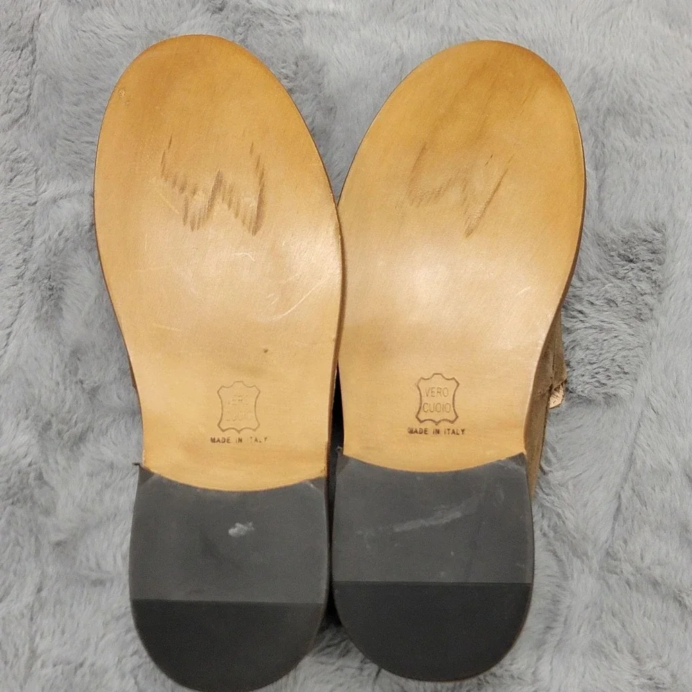 Astorflex Mokaflex Shoes Mens US 9.5 EU 43 Brown Suede Penny Loafers Italy
